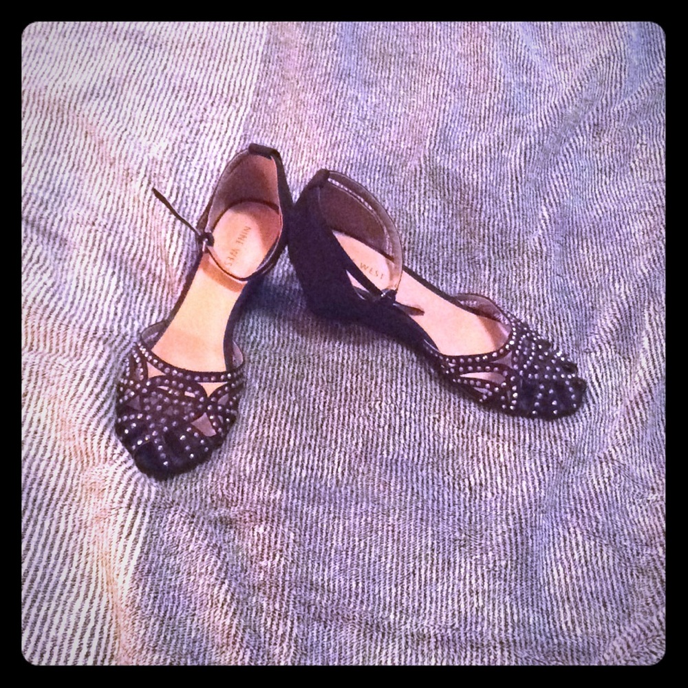 Nine West wedge sandals size 6US